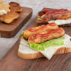 sandwich poisson pané maison