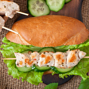 sandwich poulet curry