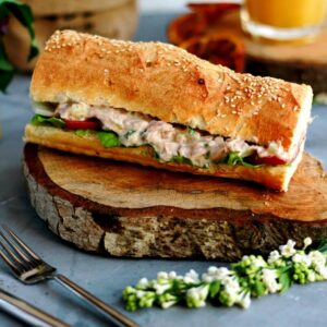 sandwich thon piquant